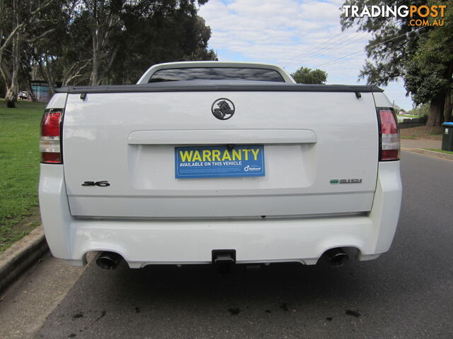 2012 Holden Commodore VE II MY12 SV6 THUNDER Ute Automatic