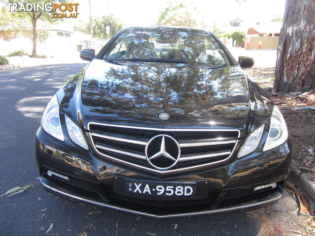 2009 Mercedes-Benz E-Class C207 E 350 AVANTGARDE Coupe Automatic