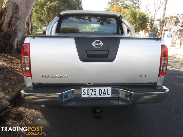 2014 Nissan Navara D40 ST Ute Manual