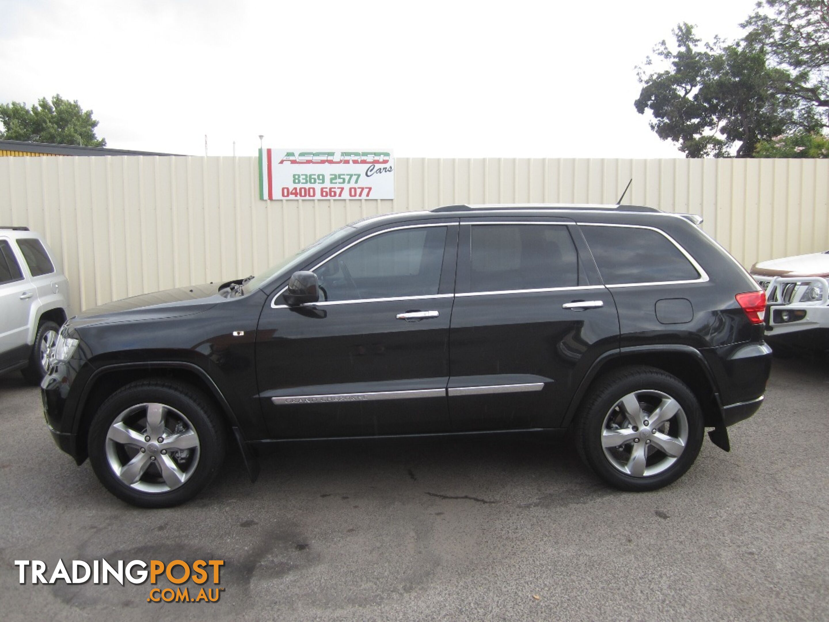 2012 JEEP GRAND CHEROKEE OVERLAND (4x4) WK MY12 4D WAGON