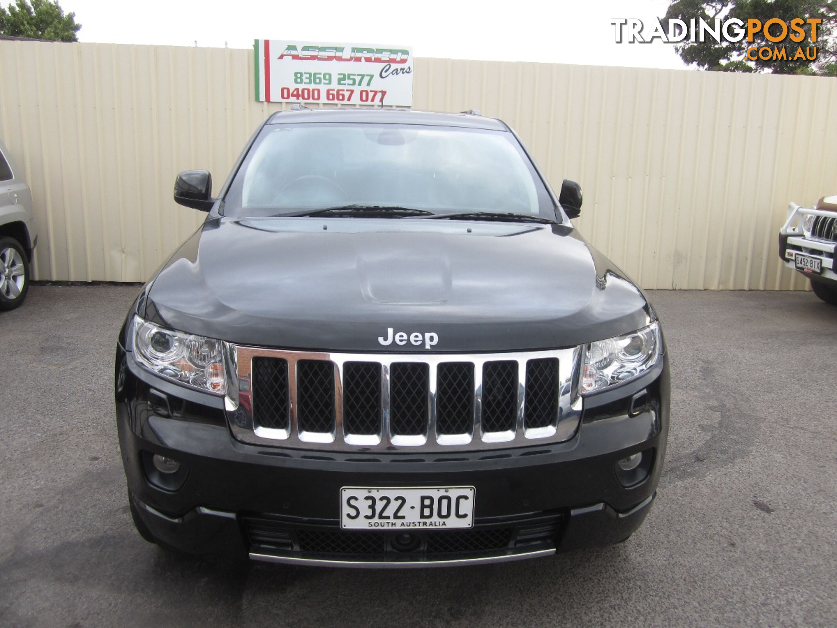 2012 JEEP GRAND CHEROKEE OVERLAND (4x4) WK MY12 4D WAGON