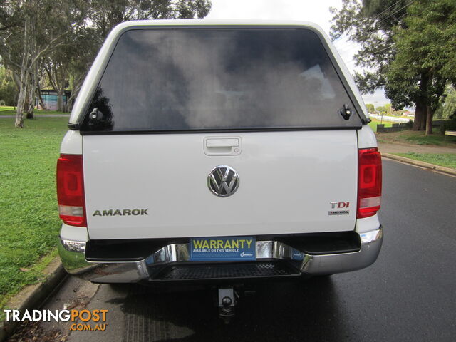 2013 Volkswagen Amarok 2H MY13 TDI400HIGHLINE Ute Automatic