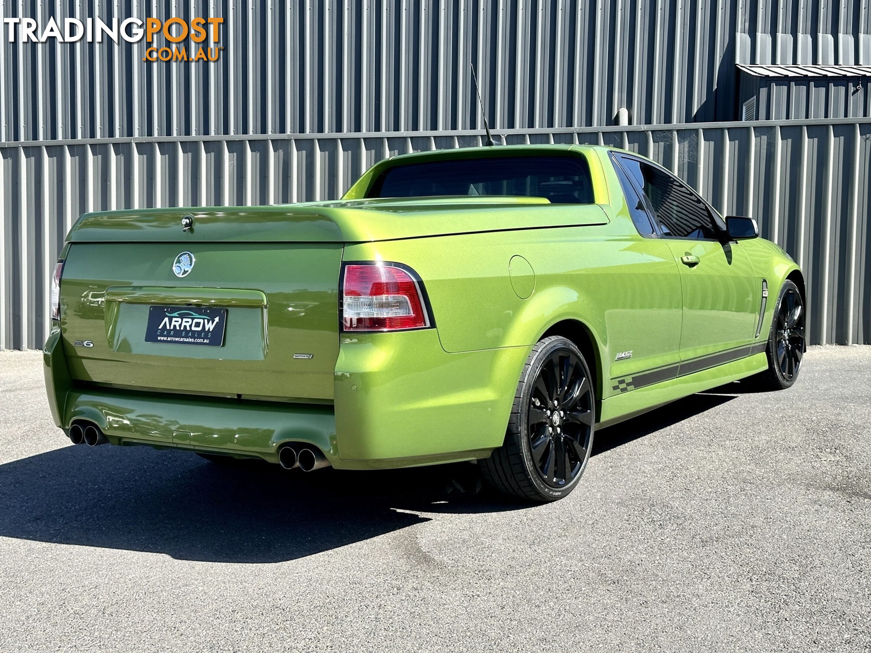 2016 Holden Ute SV6 Ute Black VF II MY16 Ute