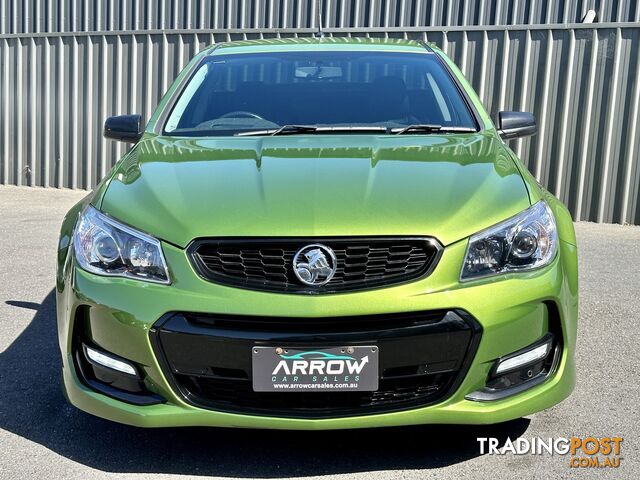 2016 Holden Ute SV6 Ute Black VF II MY16 Ute