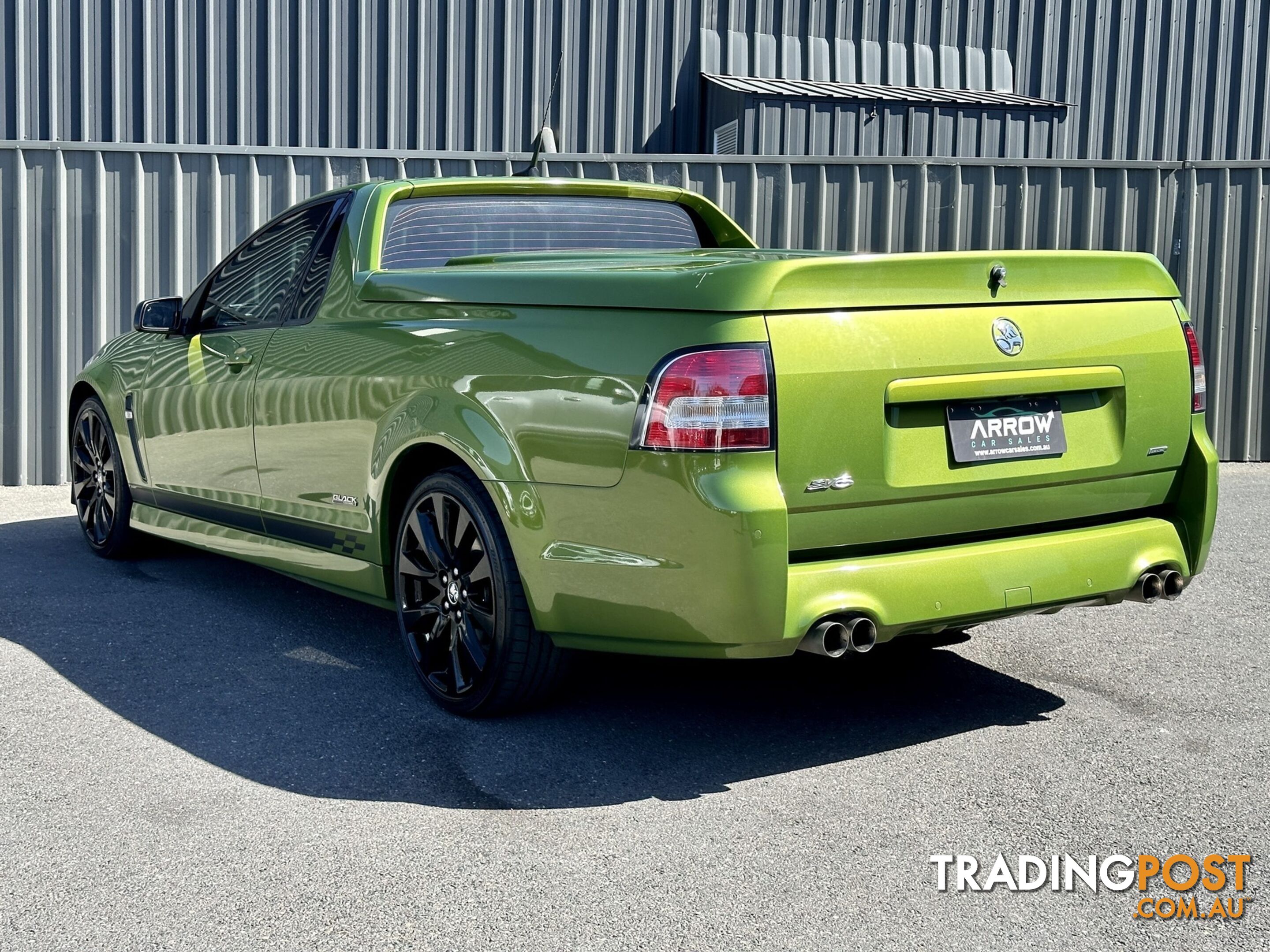 2016 Holden Ute SV6 Ute Black VF II MY16 Ute