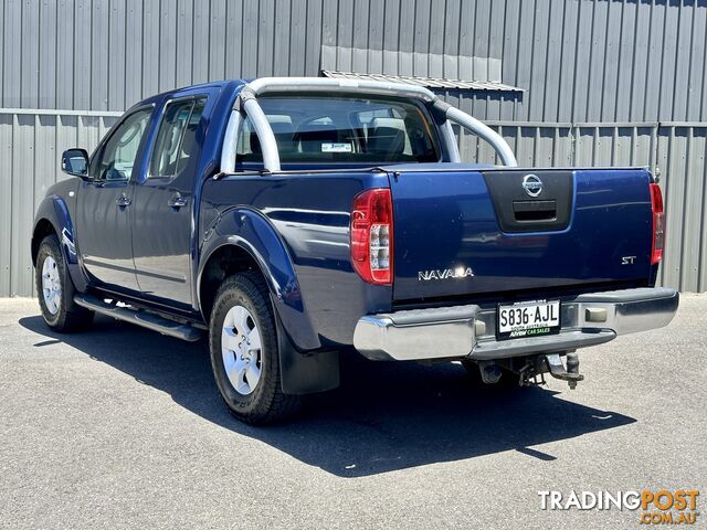 2010 Nissan Navara ST D40 Ute