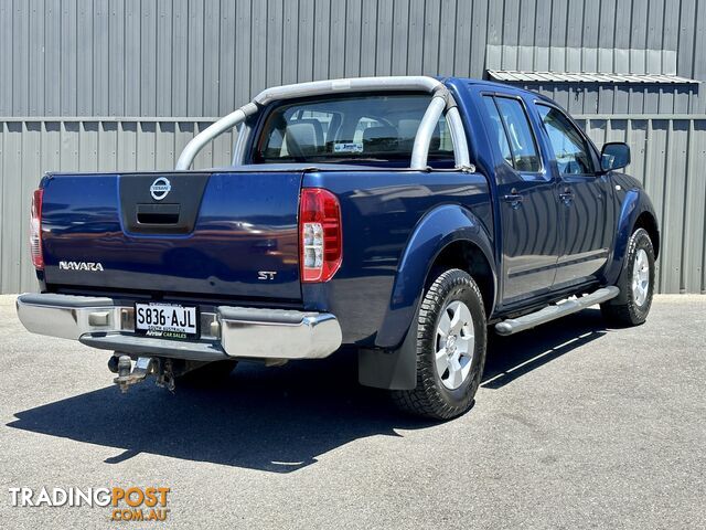 2010 Nissan Navara ST D40 Ute