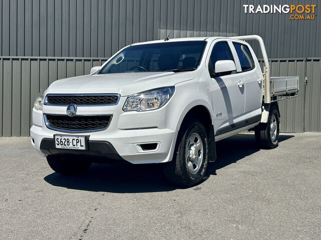 2013 Holden Colorado LX Crew Cab RG MY13 Ute