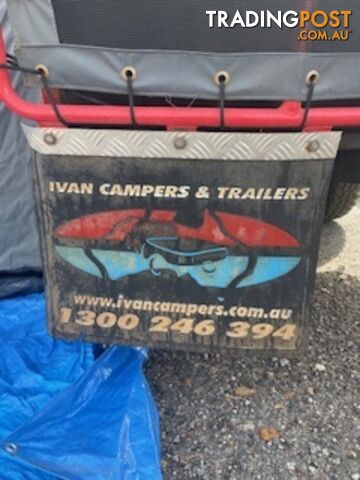 2016 SOFT FLOOR CAMPER TRAILER BY IVAN CAMPERS # 1358 Â $11,990