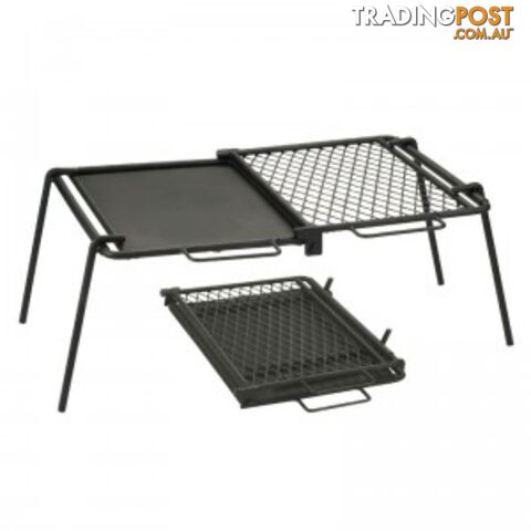 Folding Fire BBQ