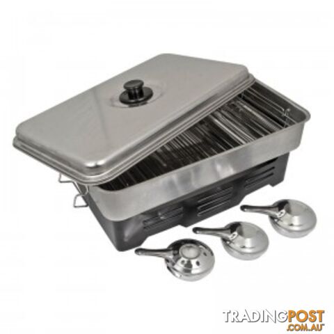 Fish Smoker 3 Burner