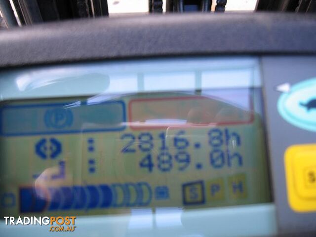 ** RENT NOW ** FORKLIFT TOYOTA 7FBE15 3 Wheeled Battery Electric with Container Mast - photo 2 of 4