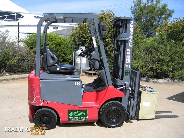 ** RENT NOW **  Forklift Nichiyu 1.8t with Container Mast