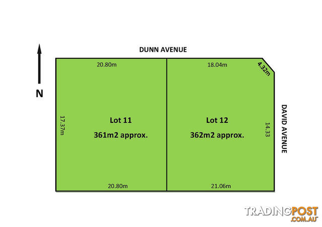 Lot 11 & 12/ David Avenue FINDON SA 5023