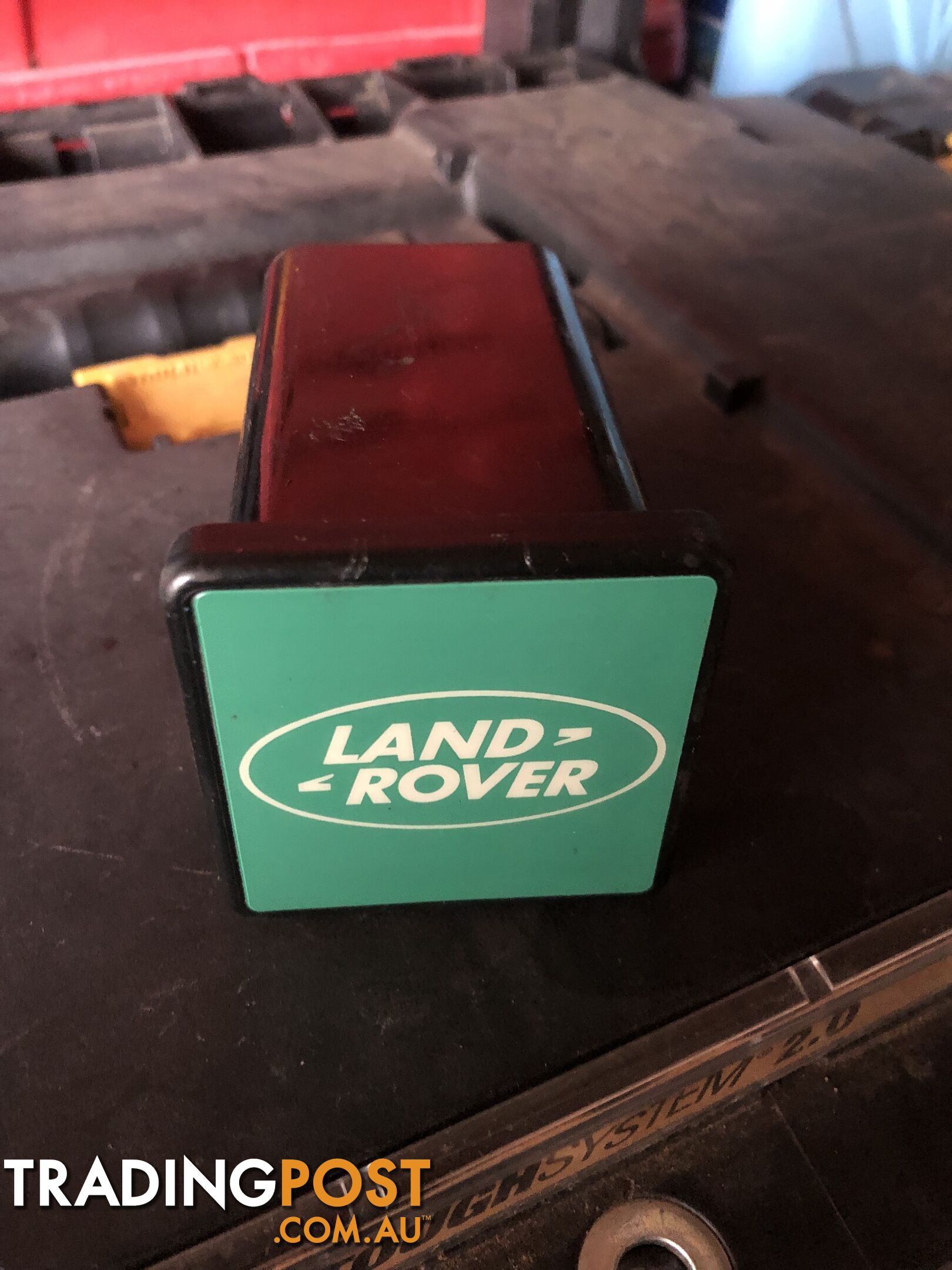 landrover discovery 2 hitch receiver cover