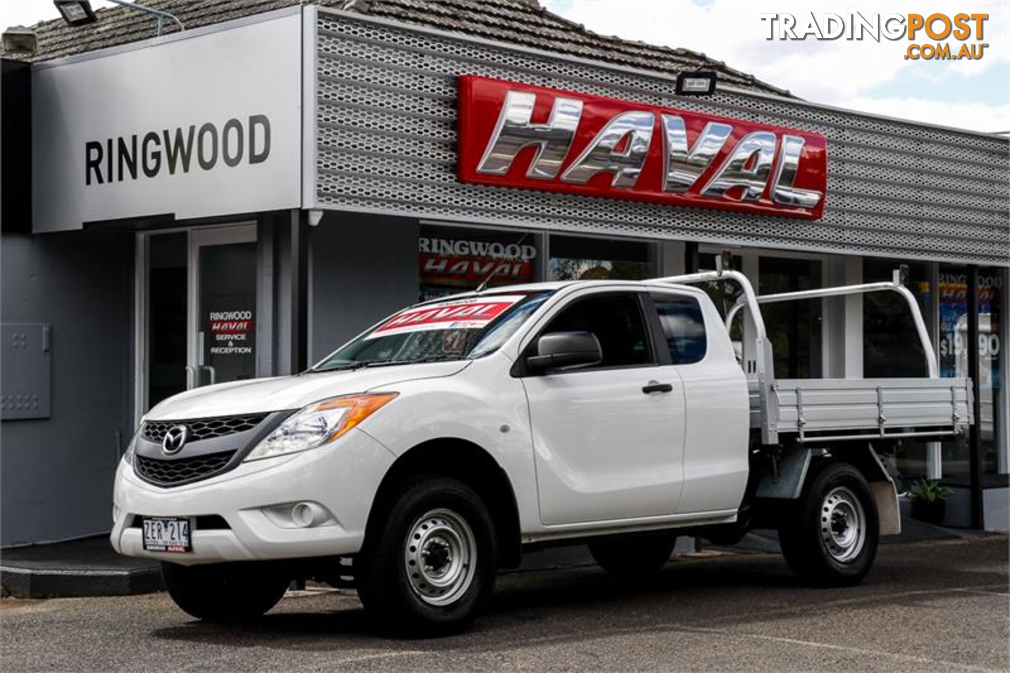 2012  Mazda BT-50 XT UP0YF1 Cab Chassis