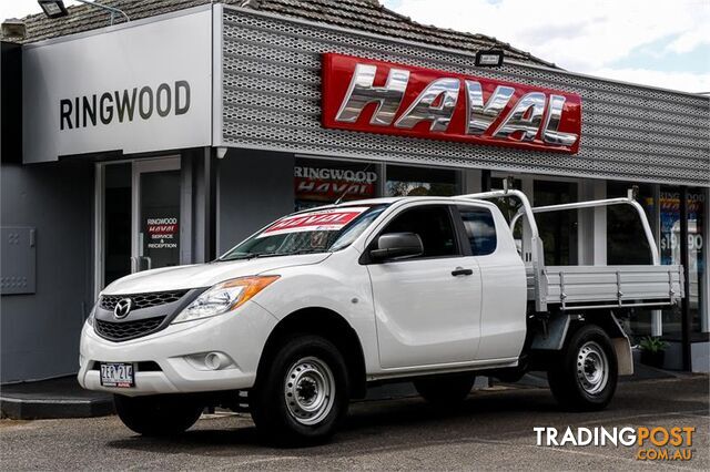 2012  Mazda BT-50 XT UP0YF1 Cab Chassis