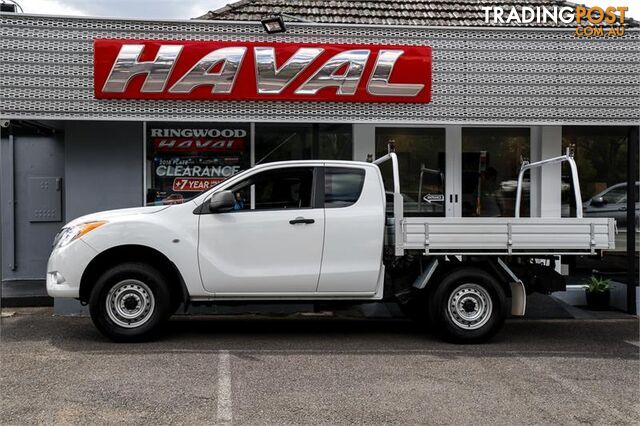 2012  Mazda BT-50 XT UP0YF1 Cab Chassis