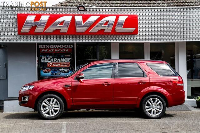 2016  Ford Territory TS SZ MkII Wagon