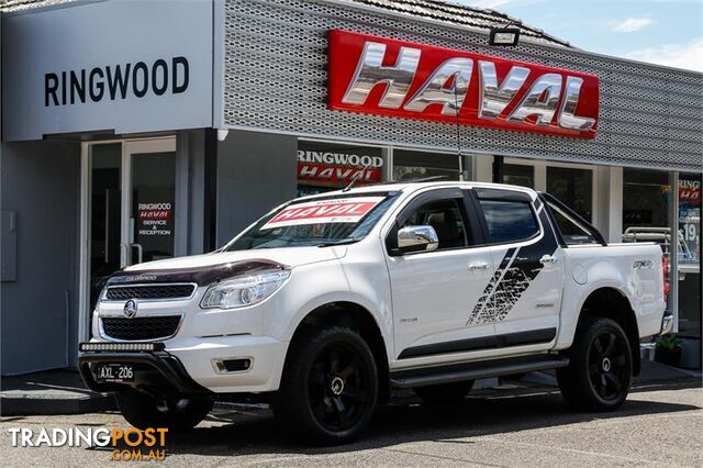 2014  Holden Colorado LTZ RG Utility