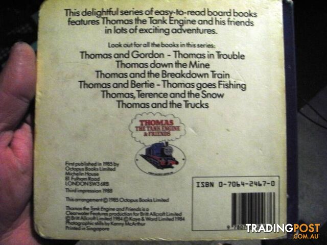 VINTAGE THOMAS TANK ENGINE BOOK - photo 3 of 3