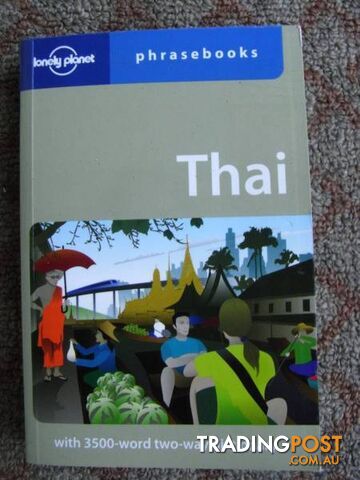LONELY PLANET TRAVEL GUIDE THAI PHRASE BOOK