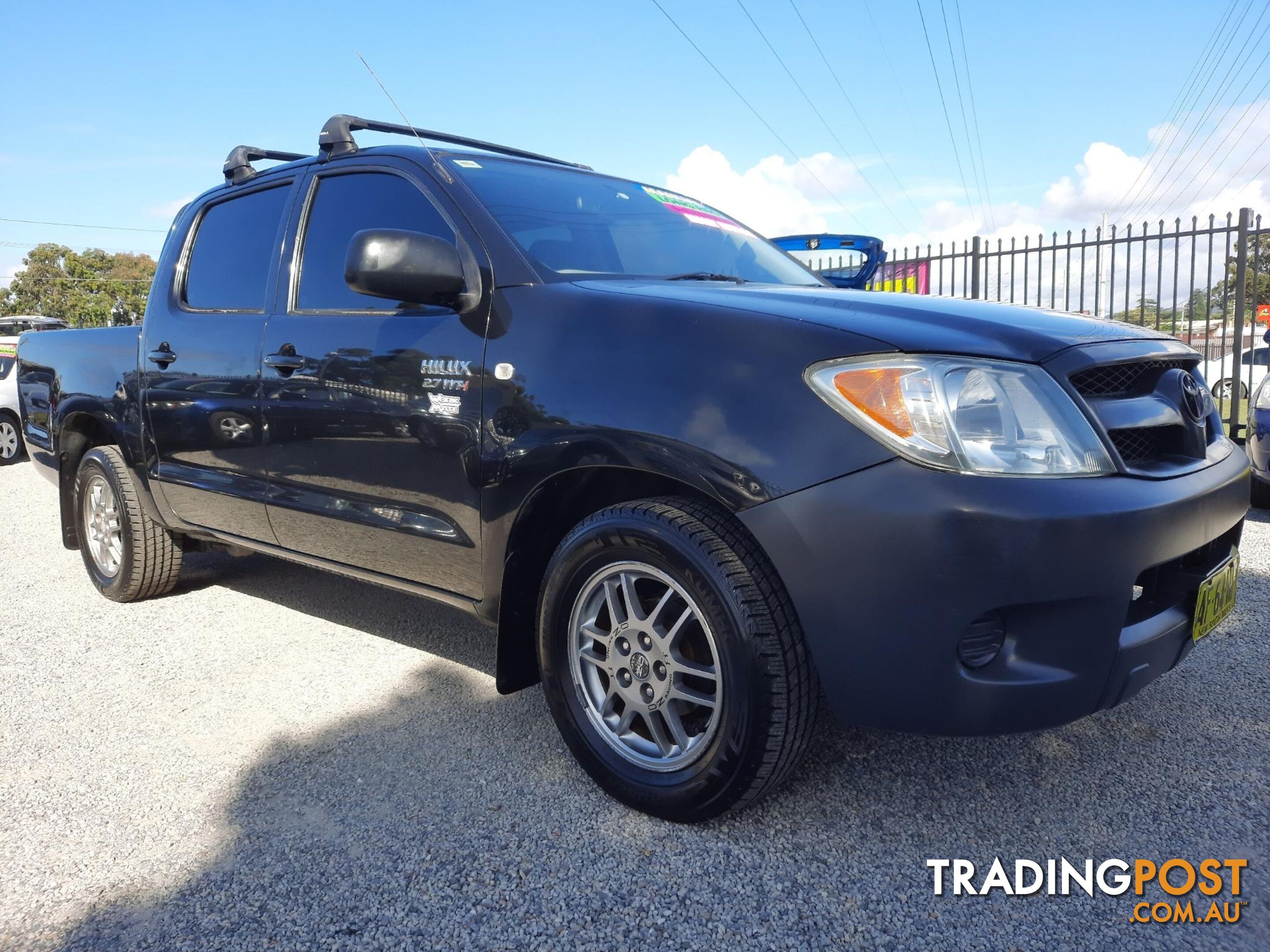 2005 Toyota Hilux TGN16R MY09 Workmate Utility Dual Cab 6st 4dr Man 5sp 1160kg 2.7i  Utility