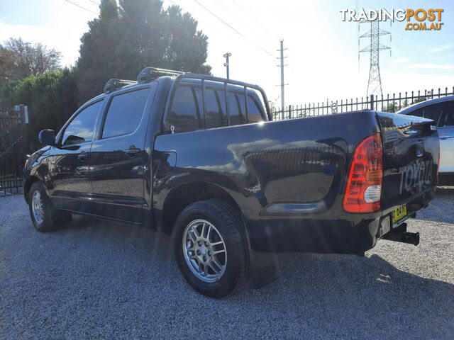 2005 Toyota Hilux TGN16R MY09 Workmate Utility Dual Cab 6st 4dr Man 5sp 1160kg 2.7i  Utility