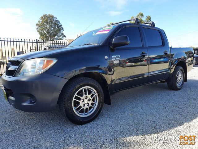 2005 Toyota Hilux TGN16R MY09 Workmate Utility Dual Cab 6st 4dr Man 5sp 1160kg 2.7i  Utility