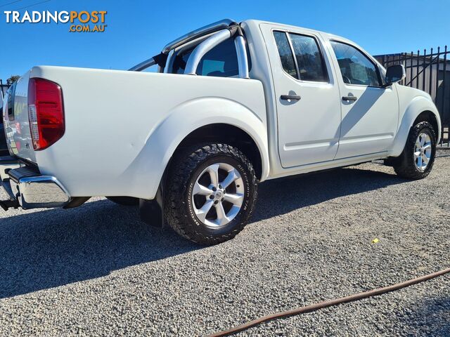 2012 Nissan Navara D40 ST Utility Dual Cab 4dr Man 6sp 4x4 2.5DT  Utility