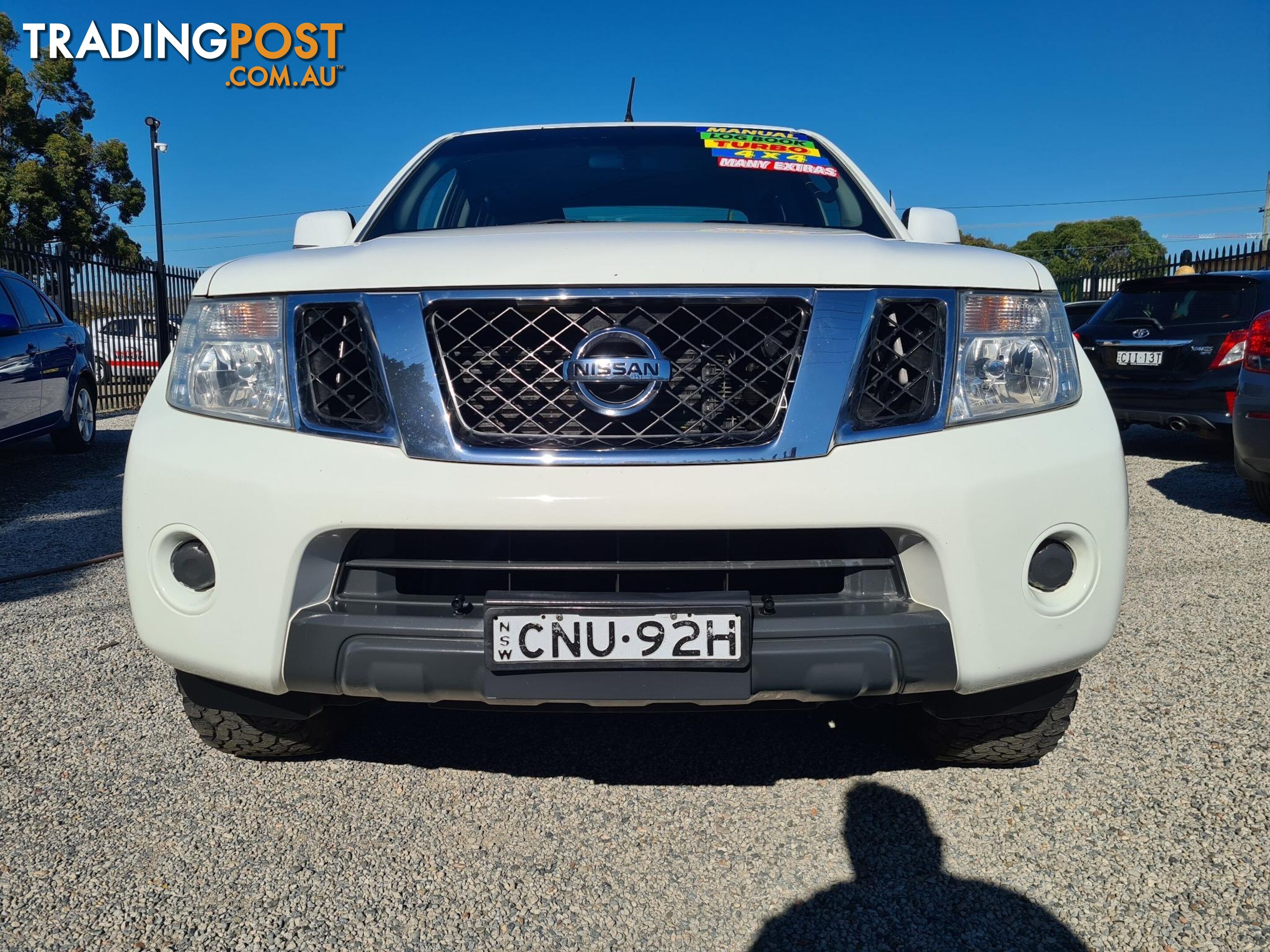 2012 Nissan Navara D40 ST Utility Dual Cab 4dr Man 6sp 4x4 2.5DT  Utility