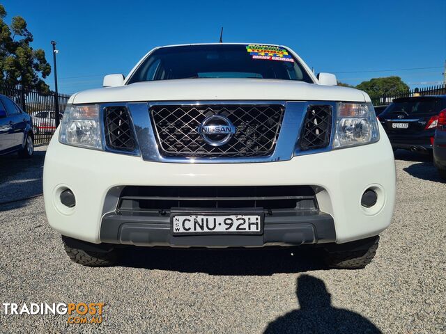 2012 Nissan Navara D40 ST Utility Dual Cab 4dr Man 6sp 4x4 2.5DT  Utility