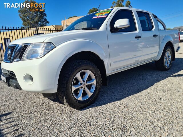 2012 Nissan Navara D40 ST Utility Dual Cab 4dr Man 6sp 4x4 2.5DT  Utility