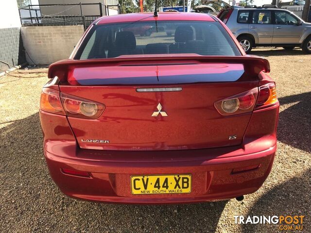 2009 Mitsubishi Lancer CJ ES Sedan 4dr Man 5sp 2.0i Sedan - photo 4 of 8