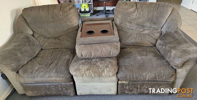 FREE 3 piece reclining lounge suite/couch/sofa