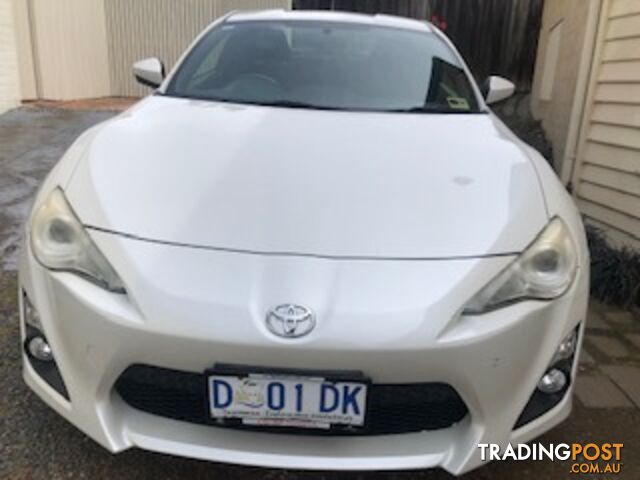 2013 Toyota 86 GT MANUAL Coupe Manual