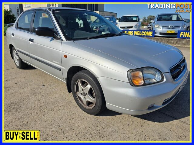 2000 SUZUKI BALENO GLX SY416 SEDAN