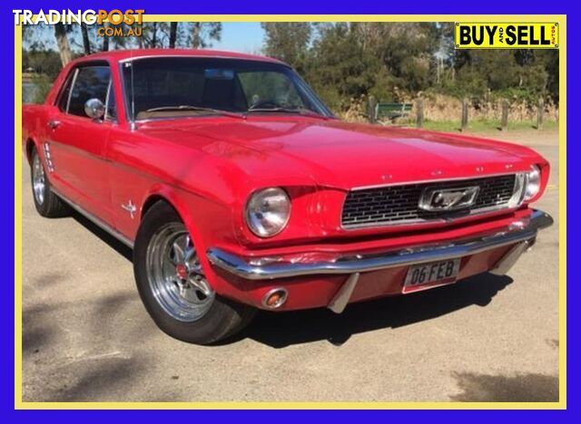 1966  FORD MUSTANG   2D HARDTOP