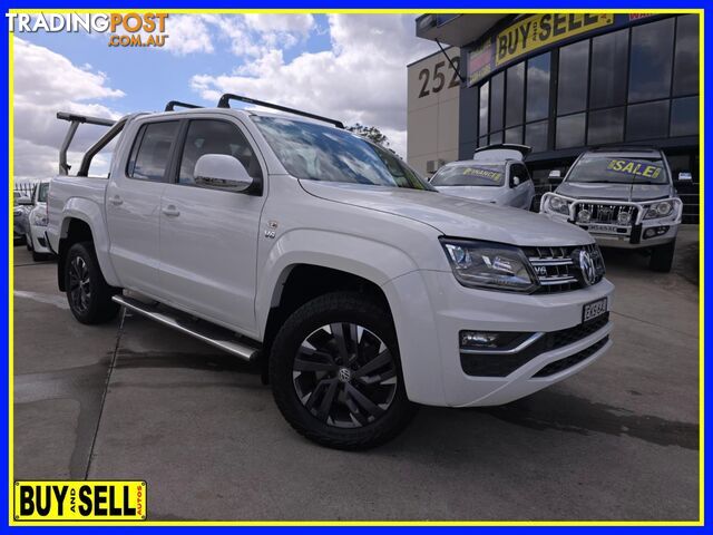 2020 VOLKSWAGEN AMAROK TDI580HIGHLINEBLACK 2HMY20 UTILITY