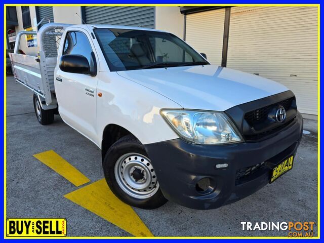 2011 TOYOTA HILUX WORKMATE TGN16RMY10 CAB CHASSIS