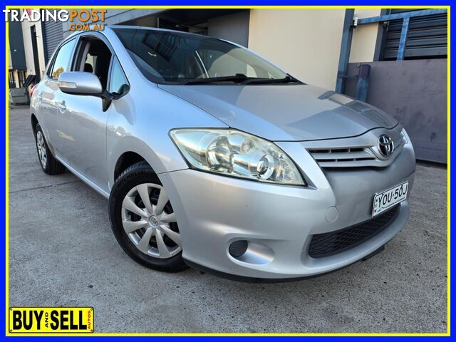 2010 TOYOTA COROLLA ASCENT ZRE152RMY10 HATCHBACK