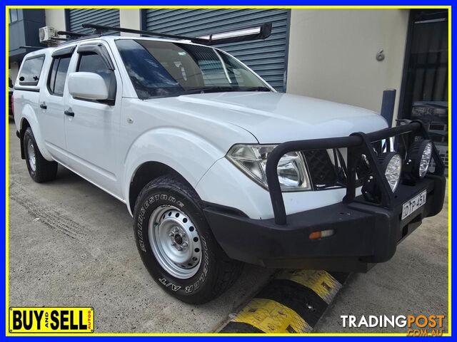 2013 NISSAN NAVARA RX D40S8 UTILITY