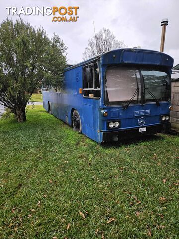 Bus converted to motorhome