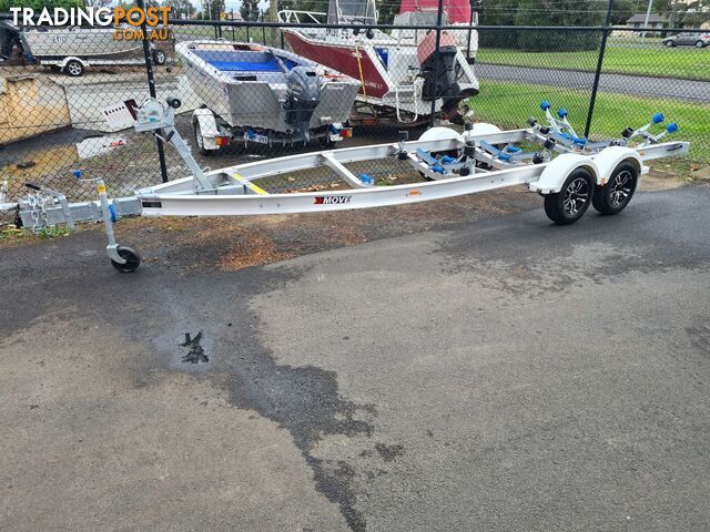 2050 ALLOY MOVE BOAT TRAILER TO SUITE 5.9M TO 6.2M BOATS 2T RATED