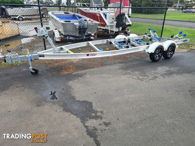 2050 ALLOY MOVE BOAT TRAILER TO SUITE 5.9M TO 6.2M BOATS 2T RATED