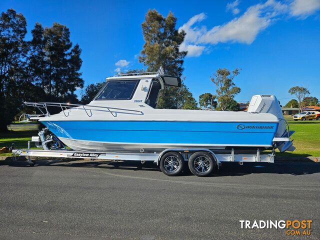 2024 750HT NORTHBANK, 400HP MERCURY FOUR STROKE V10 & 4T ALLOY EASYTOW TRAILER