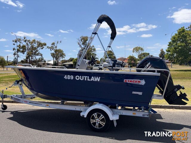 2026 489 OUTLAW CENTRE CONSOLE, 75HP MERCURY FOUR STROKE & 1298KG ALLOY DRIVE ON...
