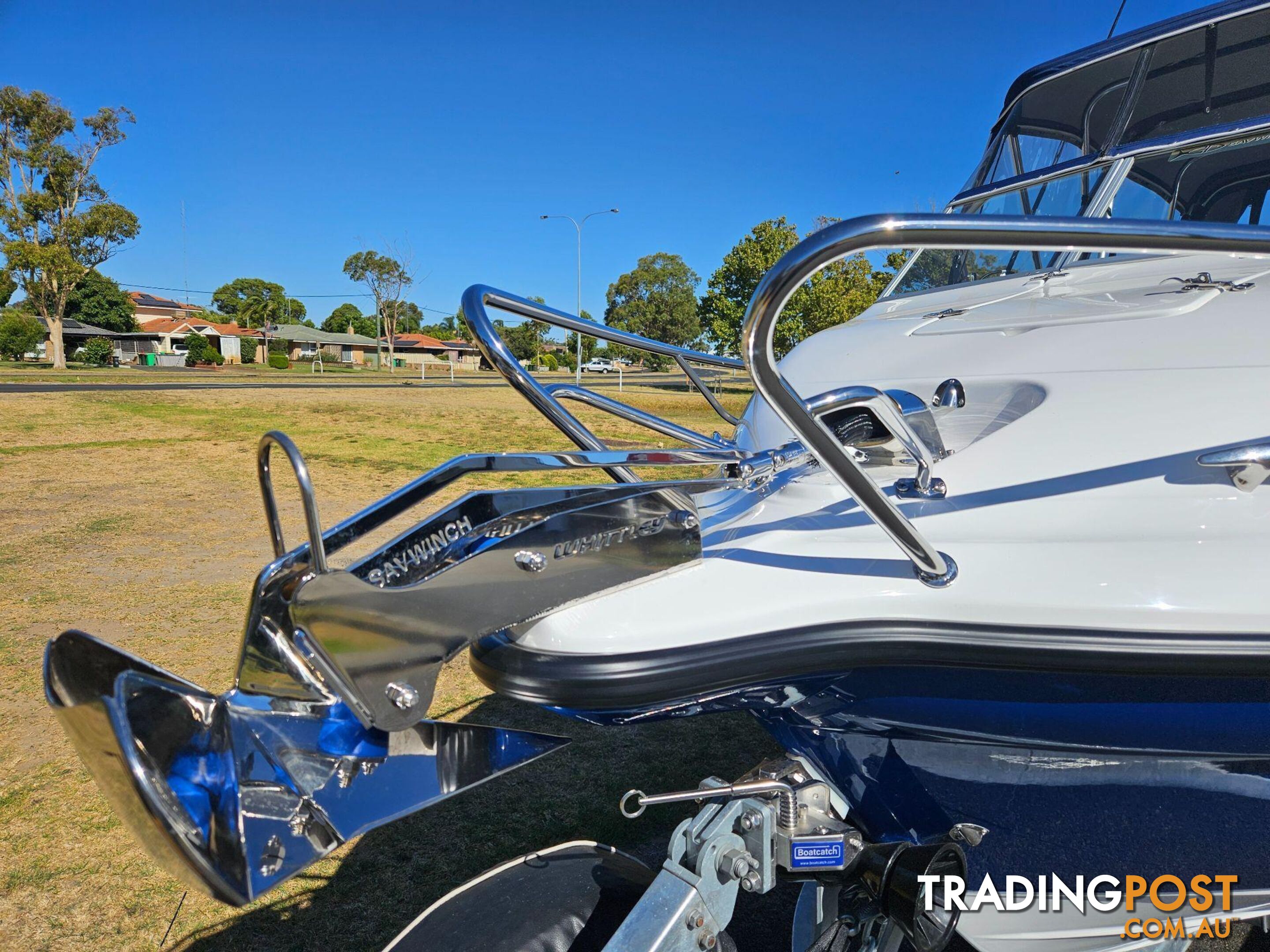 2023 FF 1650 WHITLEY, 100HP MERCURY FOUR STROKE & MACKAY TRAILER- LOADS OF EXTRAS!