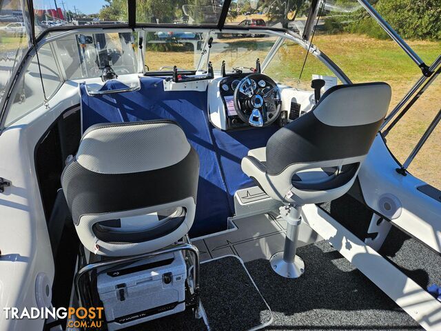 2023 FF 1650 WHITLEY, 100HP MERCURY FOUR STROKE & MACKAY TRAILER- LOADS OF EXTRAS!