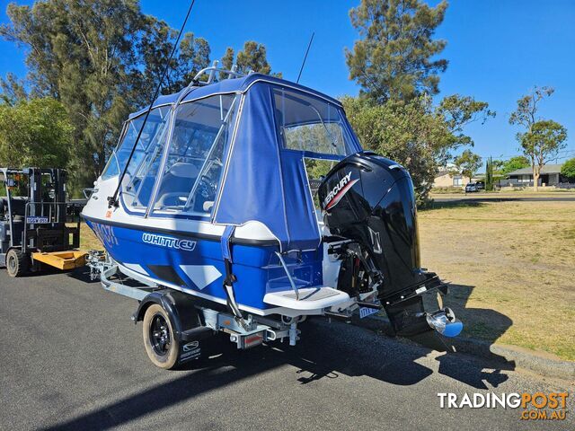 2023 FF 1650 WHITLEY, 100HP MERCURY FOUR STROKE & MACKAY TRAILER- LOADS OF EXTRAS!